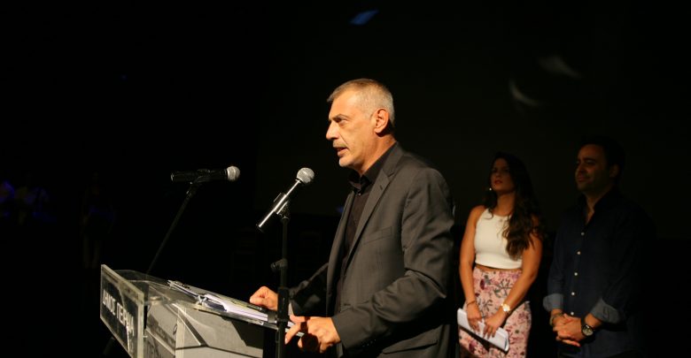 Ο Δήμαρχος Πειραιά Γιάννης Μώραλης στην εκδήλωση της Ομοσπονδίας Συλλόγων Μικρών Κυκλαδονήσων