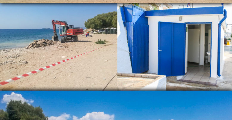 Νέες υποδομές και εργασίες καθαρισμού στην παραλία της Φρεαττύδας