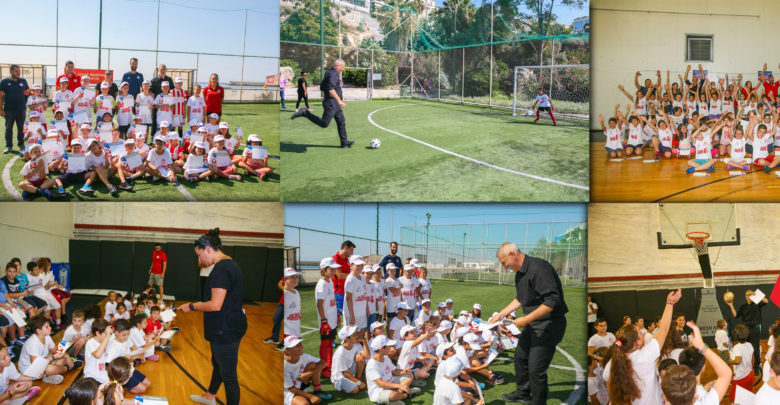 Περισσότεροι από1.000 μαθητές συμμετέχουν δωρεάν στο 4ο Piraeus Sports Camp