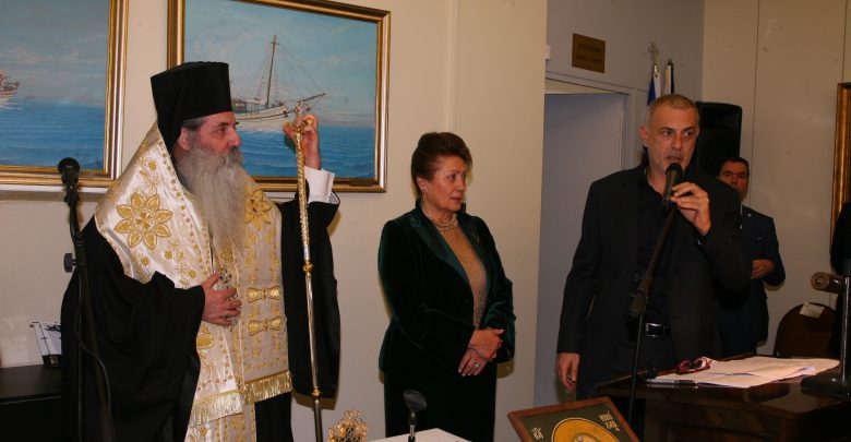 Ο Δήμαρχος Πειραιά Γιάννης Μώραλης στην ετήσια εκδήλωση του Ναυτικού Μουσείου Ελλάδος