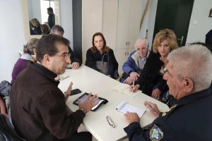 Επίσκεψη αντιπροσωπείας του Συμβούλιου Ένταξης Μεταναστών και Προσφύγων στα δυο Αστυνομικά Τμήματα του Πειραιά