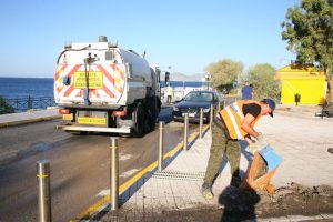 Συντονισμένες επιχειρήσεις καθαρισμού από τον Δήμο Πειραιά