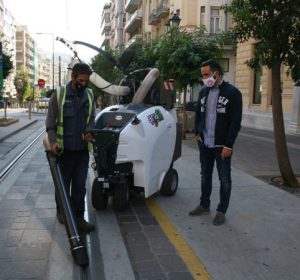 Με νέο καινοτόμο εξοπλισμό ενισχύεται ο τομέας καθαριότητας του Δήμου Πειραιά