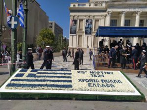 Στιγμές εθνικής υπερηφάνειας στον εορτασμό  της 25ης  Μαρτίου στον Πειραιά