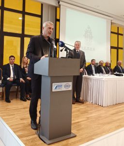 Ο Δήμαρχος  Πειραιά  Γιάννης Μώραλης στις ετήσιες εκδηλώσεις του Ναυτικού Επιμελητηρίου Ελλάδος και της Πανελλήνιας Ένωσης Πλοιάρχων Ε.Ν.